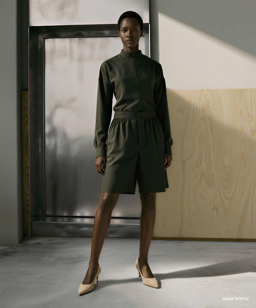 CHARLES & KEITH（チャールズ & キース）の「Kerra ケラ ポインテットミッドヒール（パンプス・レディース・ベージュ/ホワイト/ブラック・23.5cm/22cm/22.5cm/25cm/24.5cm/23cm）」の21枚目の写真