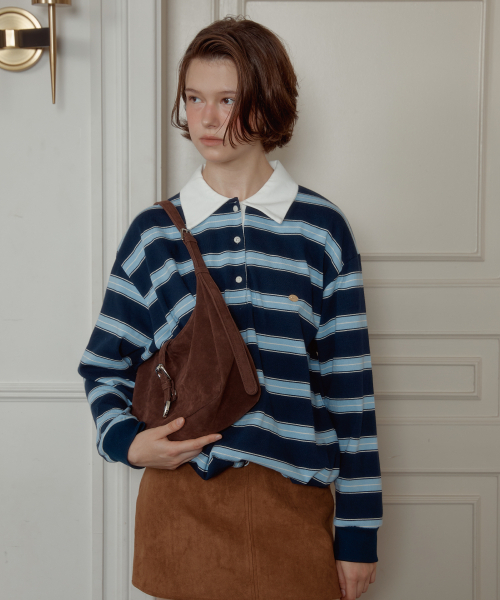 ANOETIC(アノエティック)の「ANC SOFT SUEDE SHOULDER BAG_BROWN(ショルダーバッグ・レディース・ブラウン・FREE)」の2枚目の写真