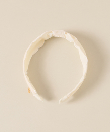 IENA ENFANT（イエナアンファン）の「【MARONENONFEE/マーロンエノンフィ】別注スカラップカチューシャB（カチューシャ）」