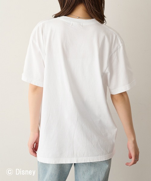 GOOD ROCK SPEED(グッドロックスピード)の「【GOOD ROCK SPEED】Disney / Mickey Mouse ミッキーマウス / Tシャツ(Tシャツ/カットソー・レディース・ブラウン/ホワイト・FREE)」の13枚目の写真