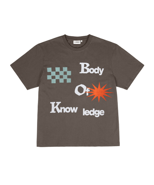 LORES(ロアス)の「B.O.K S/S Tee - Brown(Tシャツ/カットソー・レディース・その他・M/L/XL/S)」の1枚目の写真