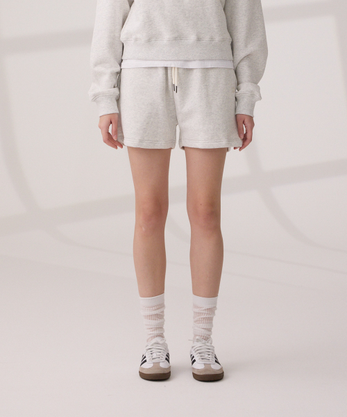 DANGLEDROP(ダングルドロップ)の「DGDPスウェットショートパンツオートミール(その他パンツ・レディース・その他・S/M)」の8枚目の写真
