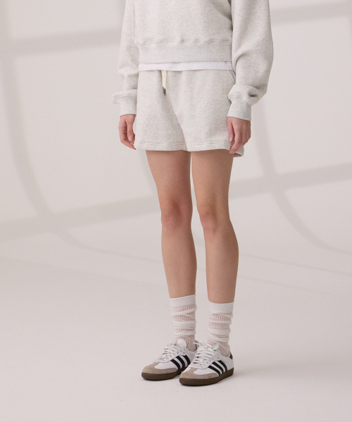 DANGLEDROP(ダングルドロップ)の「DGDPスウェットショートパンツオートミール(その他パンツ・レディース・その他・S/M)」の9枚目の写真