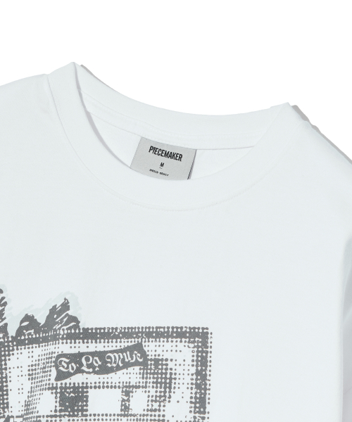 PIECEMAKER(ピースメーカー)の「VINTAGE TAPE TEE (WHITE)(Tシャツ/カットソー・レディース・その他・M/L)」の4枚目の写真