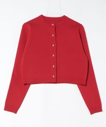 STYLEBLOCK（スタイルブロック）の「ポリウーリーメタルボタンクロップドニットカーディガン（カーディガン/ボレロ）」