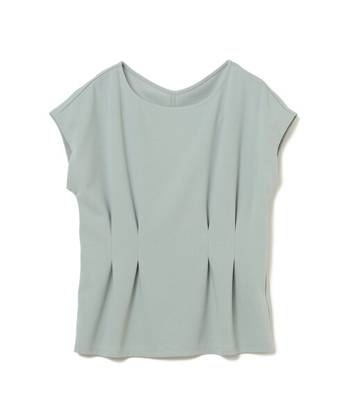 BEAMS HEART(ビームスハート)の「【7/2値下げ】タック ペプラム プルオーバー(Tシャツ/カットソー・レディース・オフホワイト/ブラック/ブラウン系その他4/ミント・FREE)」の4枚目の写真
