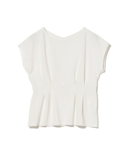 BEAMS HEART(ビームスハート)の「【7/2値下げ】タック ペプラム プルオーバー(Tシャツ/カットソー・レディース・オフホワイト/ブラック/ブラウン系その他4/ミント・FREE)」の9枚目の写真