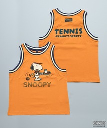 PEANUTS（ピーナッツ）の「【PEANUTS】スヌーピー/ラインリブタンクトップ（タンクトップ）」