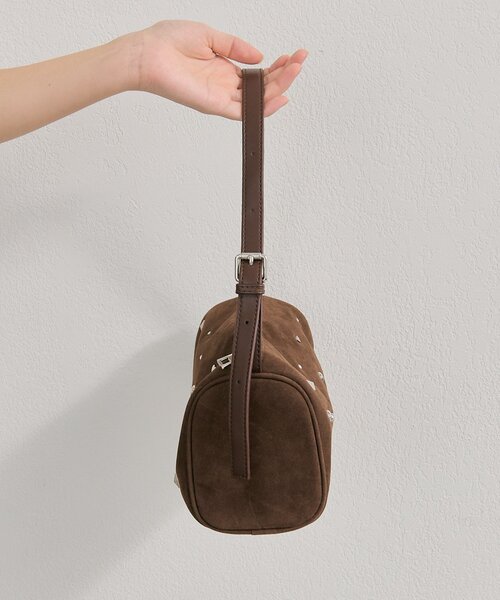 mystic（ミスティック）の「スタッズミニBAG（トートバッグ・レディース・ブラウン・ONE SIZE）」の8枚目の写真