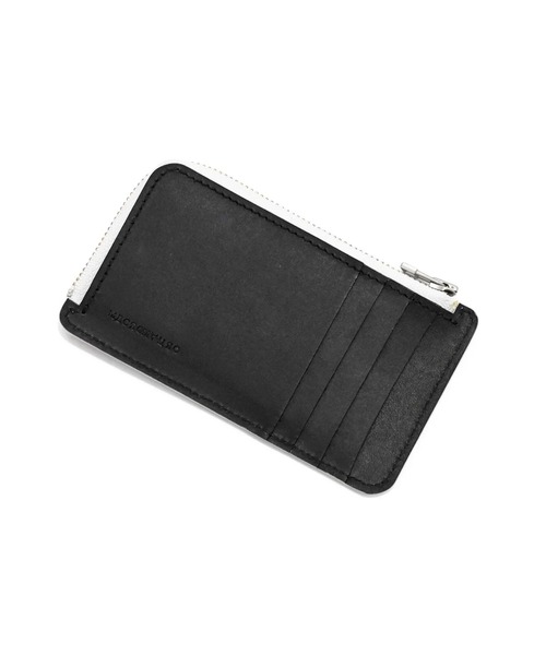 【macromauro】 L-PURSE - paint WHITE