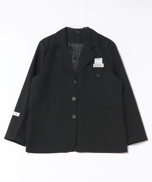 Ritzy(リッツィー)の「BIGネーム付きダブルテーラードジャケット(テーラードジャケット・レディース・ブラック・L/M)」の8枚目の写真