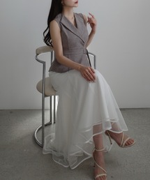 Louere（ルエレ）の「ベストドッキングマーメイドワンピース[高身長サイズMT有り]（ワンピース）」