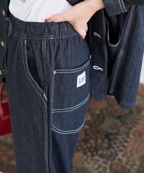 FREAK'S STORE(フリークスストア)の「限定展開 Lee × FREAK'S STORE/リー 別注 リラックス イージーパンツ(デニムパンツ・レディース・ブルー/ネイビー/サックスブルー・MEDIUM/SMALL)」の13枚目の写真