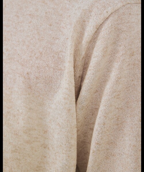 qualite（カリテ）の「シアーミックスニットプルオーバー/オフィスカジュアル/春服（ニット/セーター・レディース・ライトベージュ/グリーン/グレー・フリー）」の18枚目の写真