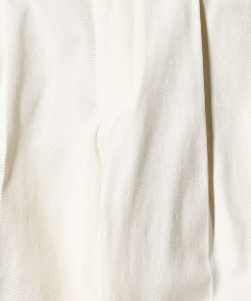 SOVEREIGN（ソブリン）の「＜SOVEREIGN＞サージ 1プリーツ テーパード スラックス ヨコストレッチ（スラックス・メンズ・ホワイト・46/48）」の5枚目の写真