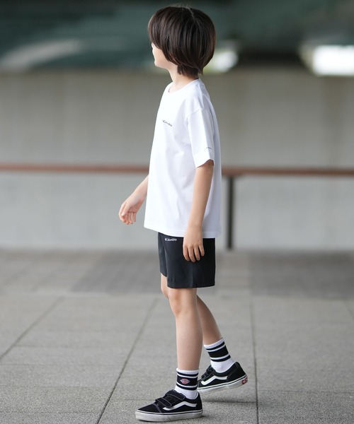 Columbia（コロンビア）の「Columbia/コロンビア キッズ ショートパンツ ハーフパンツ ワンポイント シンプル AB1824（その他パンツ・キッズ・カーキ/ブラック/グレー・S/L/M）」の10枚目の写真