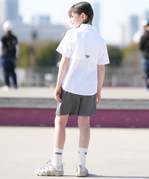 Columbia（コロンビア）の「Columbia/コロンビア キッズ ショートパンツ ハーフパンツ ワンポイント シンプル AB1824（その他パンツ・キッズ・カーキ/ブラック/グレー・S/L/M）」の12枚目の写真