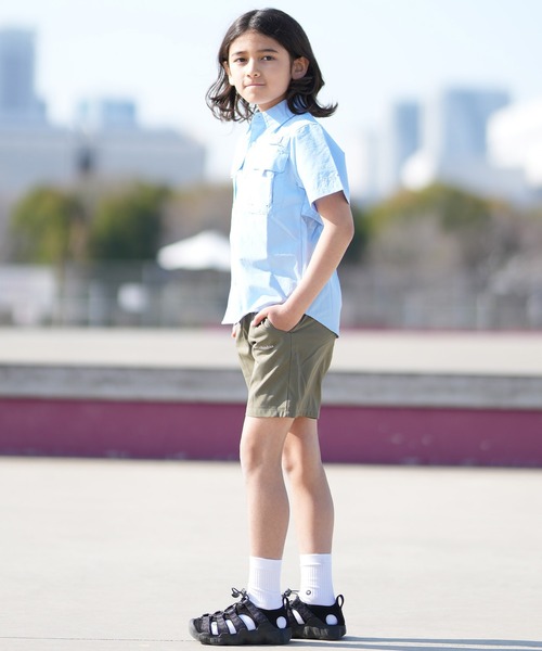 Columbia（コロンビア）の「Columbia/コロンビア キッズ ショートパンツ ハーフパンツ ワンポイント シンプル AB1824（その他パンツ・キッズ・カーキ/ブラック/グレー・S/L/M）」の16枚目の写真