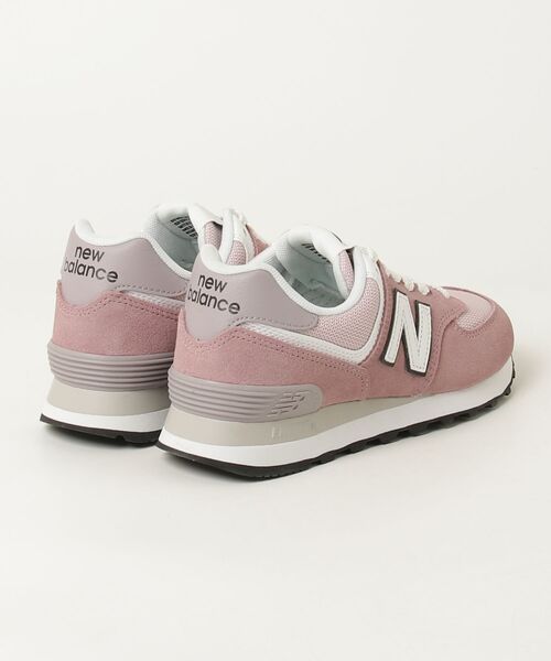 NEW BALANCE(ニューバランス)の「574(スニーカー・レディース・ブラック/ピンク系その他/オフホワイト/ブルー・22.0cm/22.5cm/23.0cm/23.5cm/24.0cm/24.5cm/25.0cm/25.5cm/26.0cm/26.5cm/27.0cm/27.5cm/28.0cm/28.5cm/29.0cm/30.0cm)」の6枚目の写真