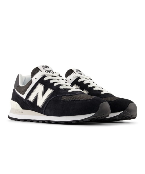 NEW BALANCE(ニューバランス)の「574(スニーカー・レディース・ブラック/ピンク系その他/オフホワイト/ブルー・22.0cm/22.5cm/23.0cm/23.5cm/24.0cm/24.5cm/25.0cm/25.5cm/26.0cm/26.5cm/27.0cm/27.5cm/28.0cm/28.5cm/29.0cm/30.0cm)」の12枚目の写真