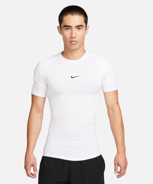 NIKE（ナイキ）の「ナイキ NIKE ナイキ NP DF タイト S/S トップ（Tシャツ/カットソー・メンズ・ブラック/ホワイト・S/M/L/LL/3L）」の2枚目の写真