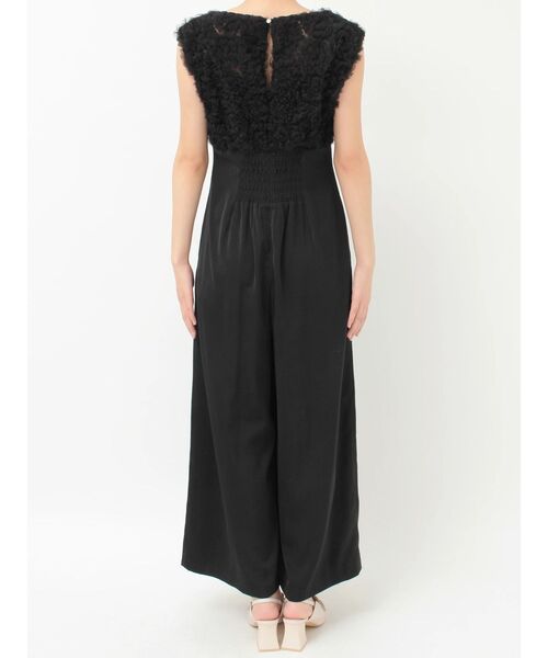 MERCURYDUO（マーキュリーデュオ）の「チュールフリルドッキングロンパース（ドレス・レディース・ライトグレー/ブラック・MEDIUM/SMALL）」の17枚目の写真