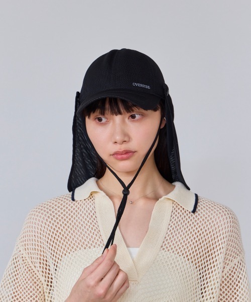 OVERRIDE（オーバーライド）の「OVERRIDE  VENTLOCK MESH SHADE CAP / オーバーライド（キャップ・レディース・ブラック/ブラウン/グレー・57~59cm）」の5枚目の写真