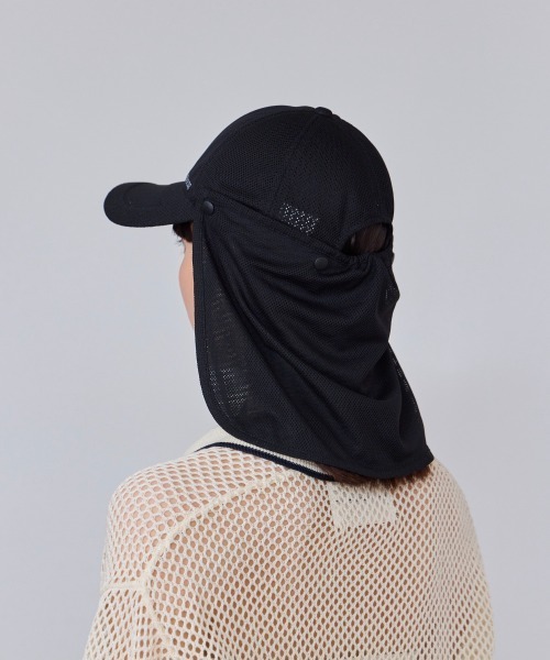 OVERRIDE（オーバーライド）の「OVERRIDE  VENTLOCK MESH SHADE CAP / オーバーライド（キャップ・レディース・ブラック/ブラウン/グレー・57~59cm）」の6枚目の写真