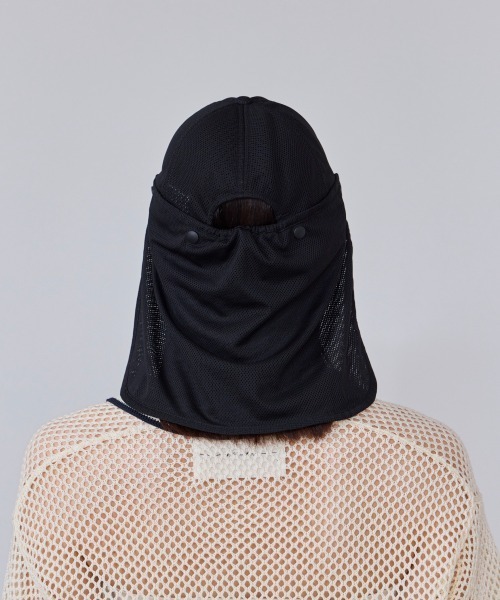 OVERRIDE（オーバーライド）の「OVERRIDE  VENTLOCK MESH SHADE CAP / オーバーライド（キャップ・レディース・ブラック/ブラウン/グレー・57~59cm）」の7枚目の写真