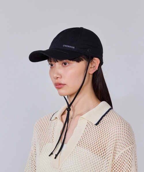 OVERRIDE（オーバーライド）の「OVERRIDE  VENTLOCK MESH SHADE CAP / オーバーライド（キャップ・レディース・ブラック/ブラウン/グレー・57~59cm）」の8枚目の写真