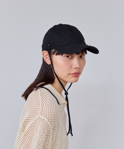 OVERRIDE（オーバーライド）の「OVERRIDE  VENTLOCK MESH SHADE CAP / オーバーライド（キャップ・レディース・ブラック/ブラウン/グレー・57~59cm）」の10枚目の写真