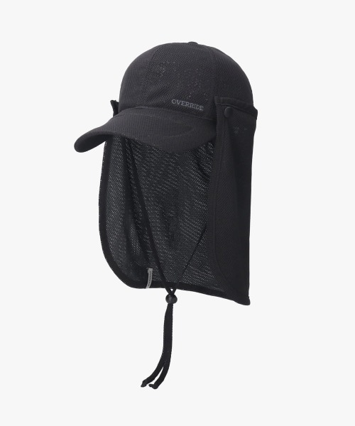 OVERRIDE（オーバーライド）の「OVERRIDE  VENTLOCK MESH SHADE CAP / オーバーライド（キャップ・レディース・ブラック/ブラウン/グレー・57~59cm）」の11枚目の写真