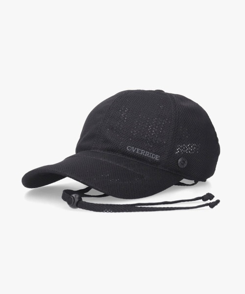 OVERRIDE（オーバーライド）の「OVERRIDE  VENTLOCK MESH SHADE CAP / オーバーライド（キャップ・レディース・ブラック/ブラウン/グレー・57~59cm）」の17枚目の写真