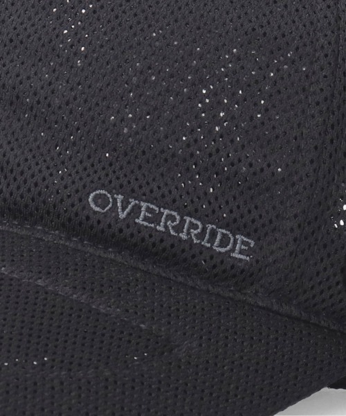 OVERRIDE（オーバーライド）の「OVERRIDE  VENTLOCK MESH SHADE CAP / オーバーライド（キャップ・レディース・ブラック/ブラウン/グレー・57~59cm）」の20枚目の写真