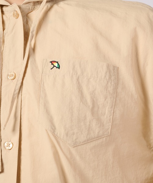 Arnold Palmer(アーノルドパーマー)の「フードシャツ ライトジャケット(その他アウター・レディース・ネイビー/ベージュ/サックスブルー・S/L/M)」の15枚目の写真