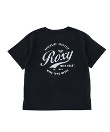 ROXY(���L�V�[)��ROXY �L�b�Y MINI ROXY WITH HEART T�V���c �y2026�N�t�ă��f���z/�o�b�N�v�����g����T�V���c(T�V���c/�J�b�g�\�[)