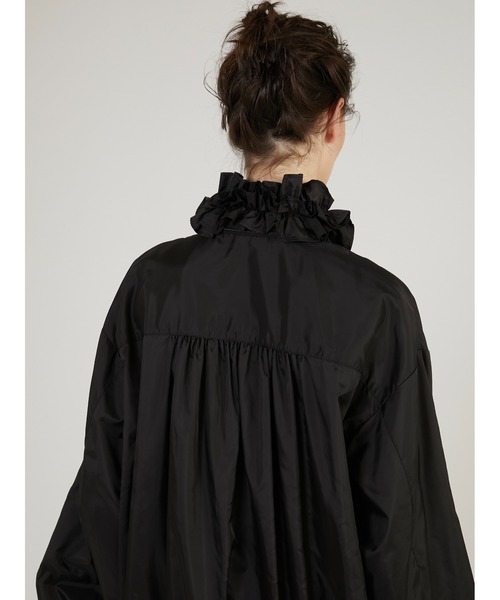 crinkle crinkle crinkle（クリンクルクリンクルクリンクル）の「【crinkle crinkle crinkle】【griguri】pocketable wind breaker/ポケッタブルウインドブレーカー（ブルゾン・レディース・ブラック/レッド・FREE）」の13枚目の写真