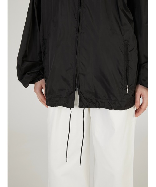 crinkle crinkle crinkle（クリンクルクリンクルクリンクル）の「【crinkle crinkle crinkle】【griguri】pocketable wind breaker/ポケッタブルウインドブレーカー（ブルゾン・レディース・ブラック/レッド・FREE）」の16枚目の写真