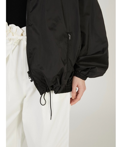 crinkle crinkle crinkle（クリンクルクリンクルクリンクル）の「【crinkle crinkle crinkle】【griguri】pocketable wind breaker/ポケッタブルウインドブレーカー（ブルゾン・レディース・ブラック/レッド・FREE）」の17枚目の写真