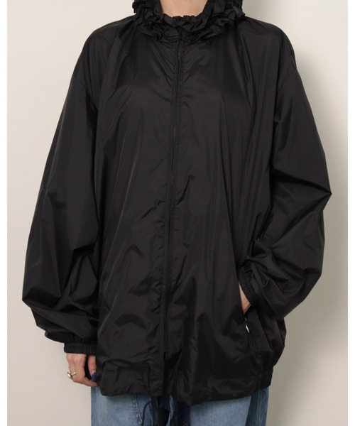 crinkle crinkle crinkle(クリンクルクリンクルクリンクル)の「ポケッタブルウインドブレーカー / 【crinkle crinkle crinkle griguri】 pocketable wind breaker(ブルゾン・レディース・ブラック/レッド/ブルー・FREE)」の4枚目の写真