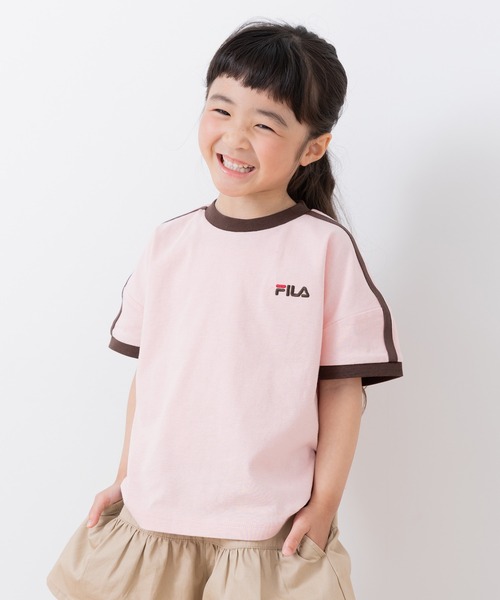 FILA（フィラ）の「〈フィラ〉デザイン半袖Tシャツ（Tシャツ/カットソー・キッズ・C/F/E/D/H/A/I/G/B・130cm/120cm/110cm/100cm）」の6枚目の写真
