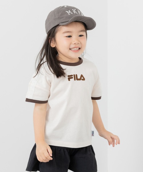 FILA（フィラ）の「〈フィラ〉デザイン半袖Tシャツ（Tシャツ/カットソー・キッズ・C/F/E/D/H/A/I/G/B・130cm/120cm/110cm/100cm）」の7枚目の写真