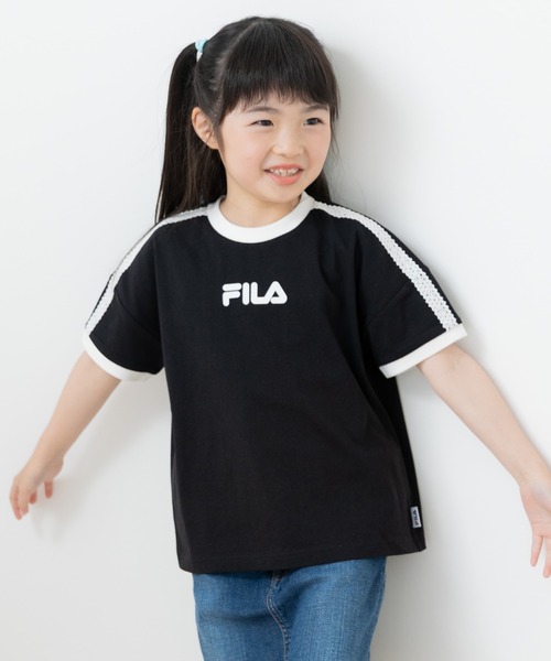 FILA（フィラ）の「〈フィラ〉デザイン半袖Tシャツ（Tシャツ/カットソー・キッズ・C/F/E/D/H/A/I/G/B・130cm/120cm/110cm/100cm）」の8枚目の写真