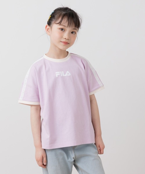 FILA（フィラ）の「〈フィラ〉デザイン半袖Tシャツ（Tシャツ/カットソー・キッズ・C/F/E/D/H/A/I/G/B・130cm/120cm/110cm/100cm）」の9枚目の写真