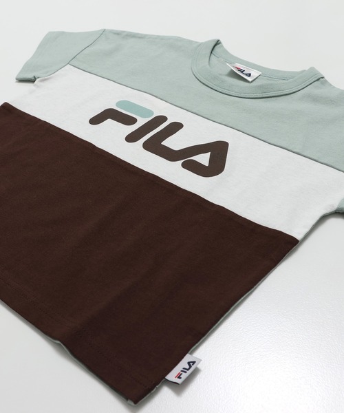 FILA（フィラ）の「〈フィラ〉デザイン半袖Tシャツ（Tシャツ/カットソー・キッズ・C/F/E/D/H/A/I/G/B・130cm/120cm/110cm/100cm）」の16枚目の写真