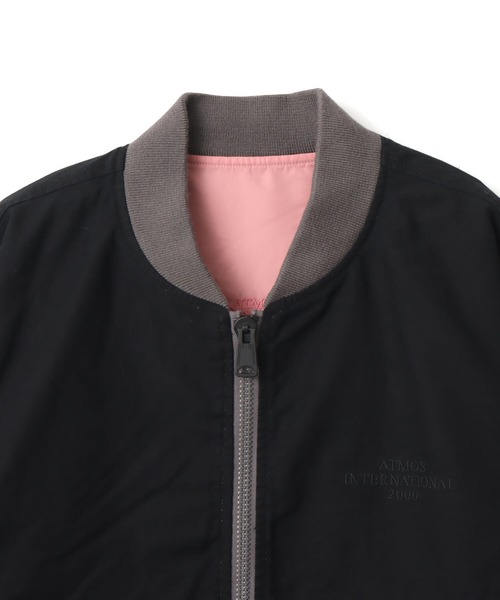 atmos(アトモス)の「atmos Reversible Flight Jacket / アトモス リバーシブル フライト ジャケット(その他アウター・メンズ・ブラック/グリーン系カモフラージュ/グレー系カモフラージュ・M/XL/L)」の5枚目の写真