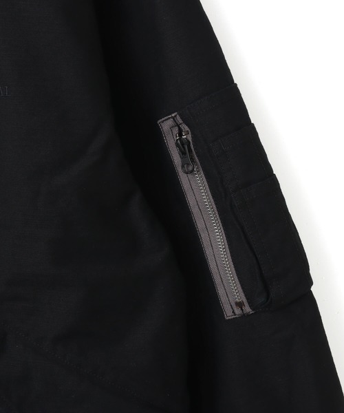 atmos(アトモス)の「atmos Reversible Flight Jacket / アトモス リバーシブル フライト ジャケット(その他アウター・メンズ・ブラック/グリーン系カモフラージュ/グレー系カモフラージュ・M/XL/L)」の10枚目の写真