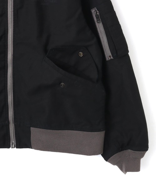 atmos(アトモス)の「atmos Reversible Flight Jacket / アトモス リバーシブル フライト ジャケット(その他アウター・メンズ・ブラック/グリーン系カモフラージュ/グレー系カモフラージュ・M/XL/L)」の11枚目の写真