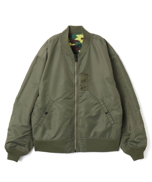 atmos(アトモス)の「atmos Reversible Flight Jacket / アトモス リバーシブル フライト ジャケット(その他アウター・メンズ・ブラック/グリーン系カモフラージュ/グレー系カモフラージュ・M/XL/L)」の18枚目の写真