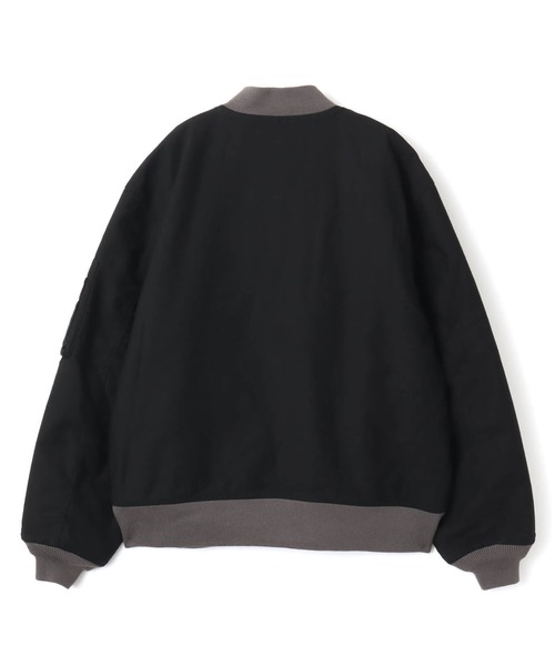 atmos(アトモス)の「atmos Reversible Flight Jacket / アトモス リバーシブル フライト ジャケット(その他アウター・メンズ・ブラック/グリーン系カモフラージュ/グレー系カモフラージュ・M/XL/L)」の12枚目の写真
